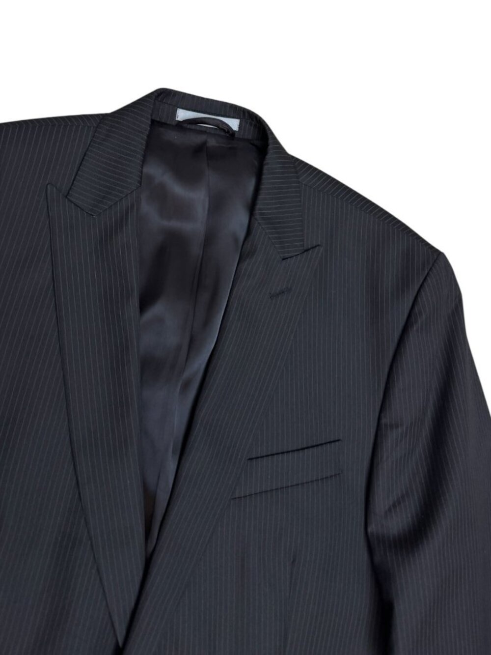 MICHAEL KORS Pinstripe 2-Piece Luxury Designer SUIT Blazer & Pants Men 44R Large - Picture 5 of 11